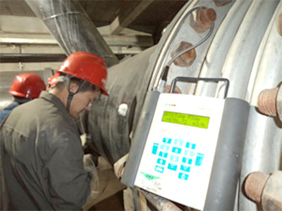 超聲波(bō)流量計安(an)裝現場